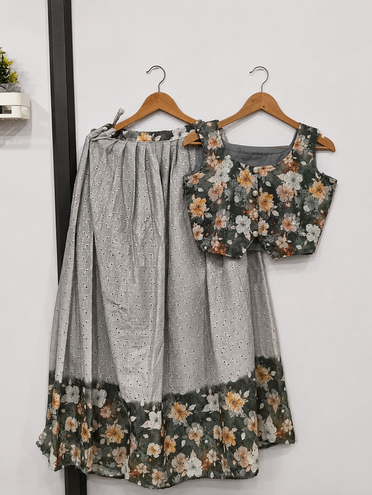 Flora Lehenga Cord-Set
