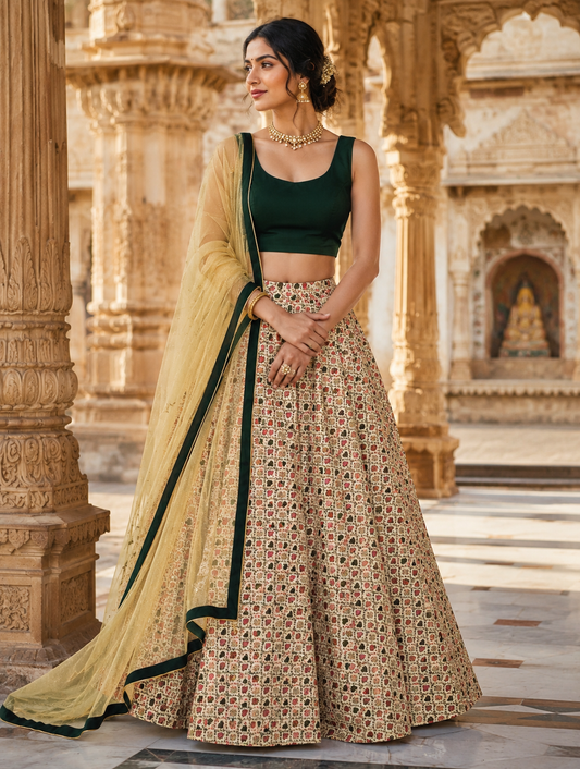 Meera Lehenga Set | Semi Stitched Lehenga set
