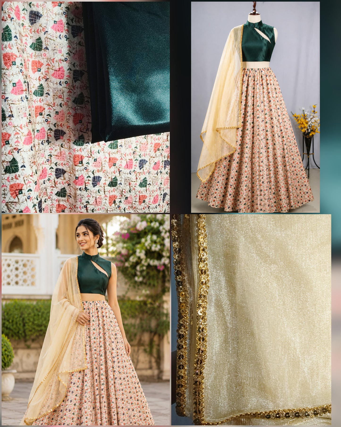 Meera Lehenga Set | Semi Stitched Lehenga set